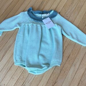 NWT Knit Baby Romper
